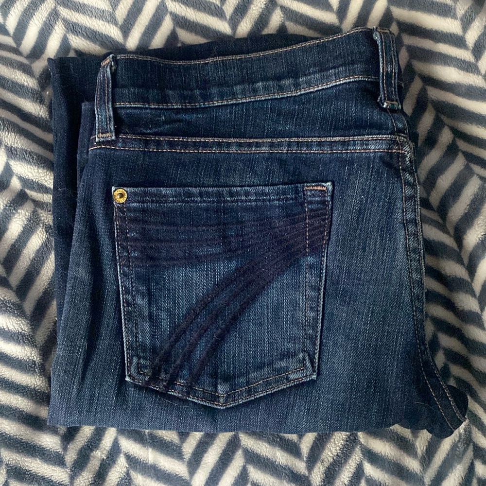 Women’s 7famk dojo jeans.